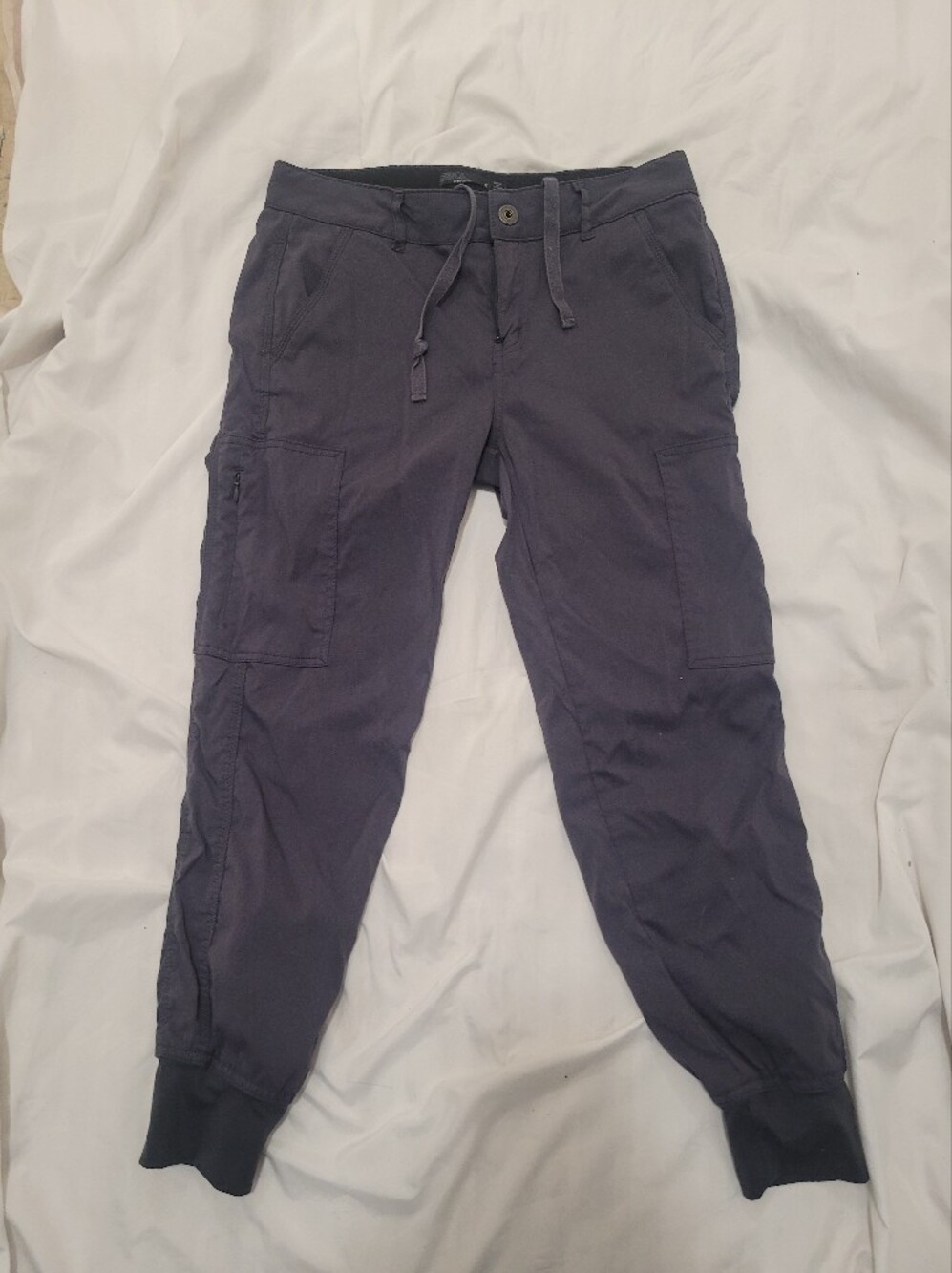 Prana Navy Blue Jogger Cargo Pants